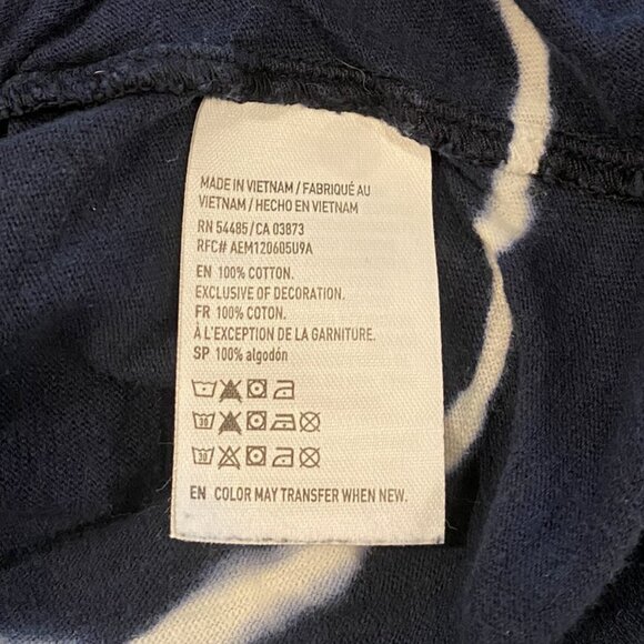 Men’s American Eagle T-Shirt Navy Size Medium - Picture 5 of 5